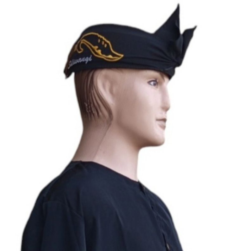 POI SABILULUNGAN /BLANGKON Sunda jaiket kepala tertutup bordir macan/bendo