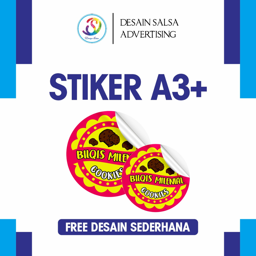 

Sticker Kemasan Stiker Produk Cetak Stiker Label Makanan