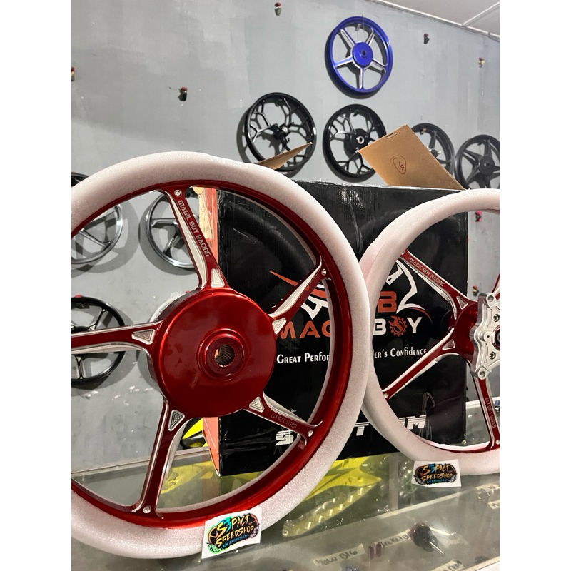 MAGICBOY SPORT RIM FG 511 AEROX NMAX OLD NMAX NEW 1.6-1.85/17 CNC ALLOY WHELL