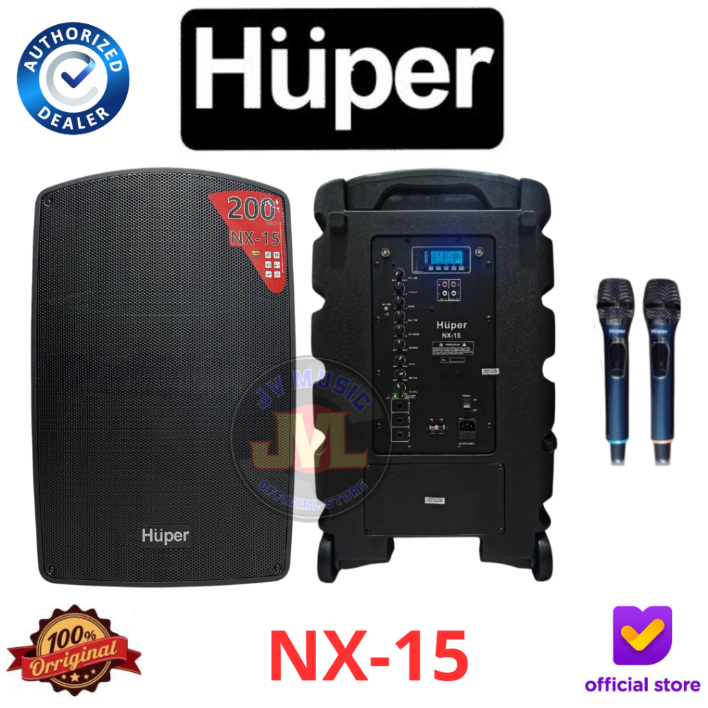 Huper NX15 15-Inch Speaker Portable Huper NX-15