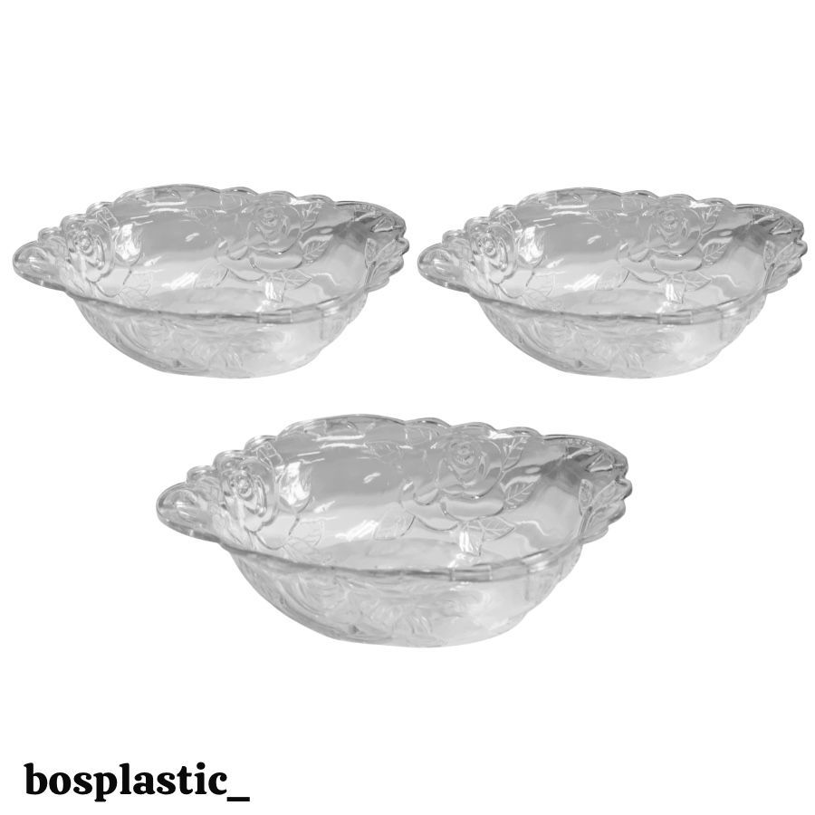 MANGKOK ROSE | MANGKOK PLASTIK BENING