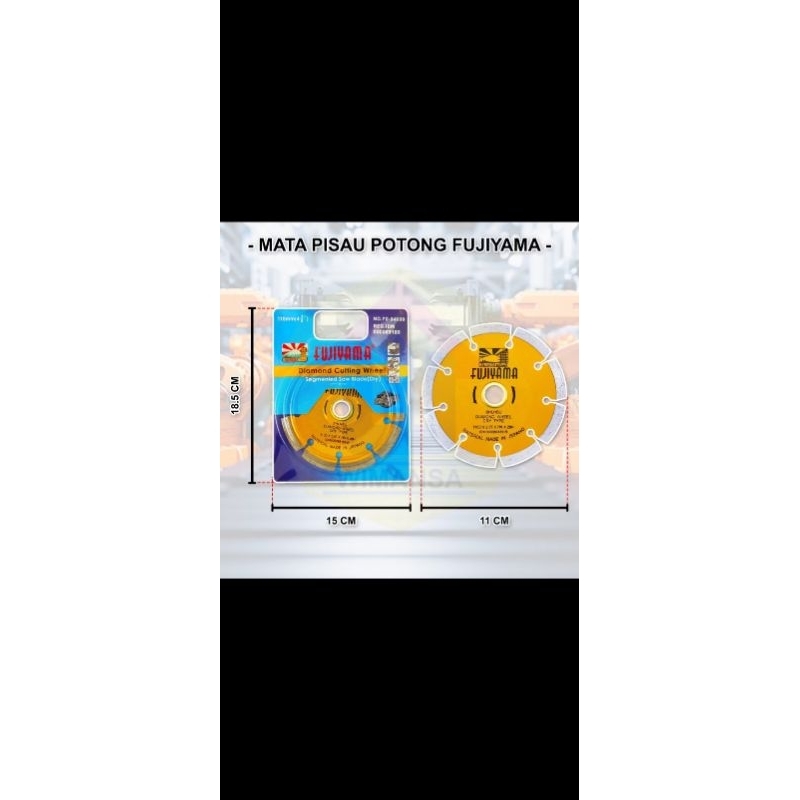 MATA GERINDA POTONG KERAMIK FUJIYAMA