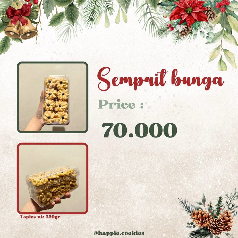 

Kue Kering Semprit Bunga