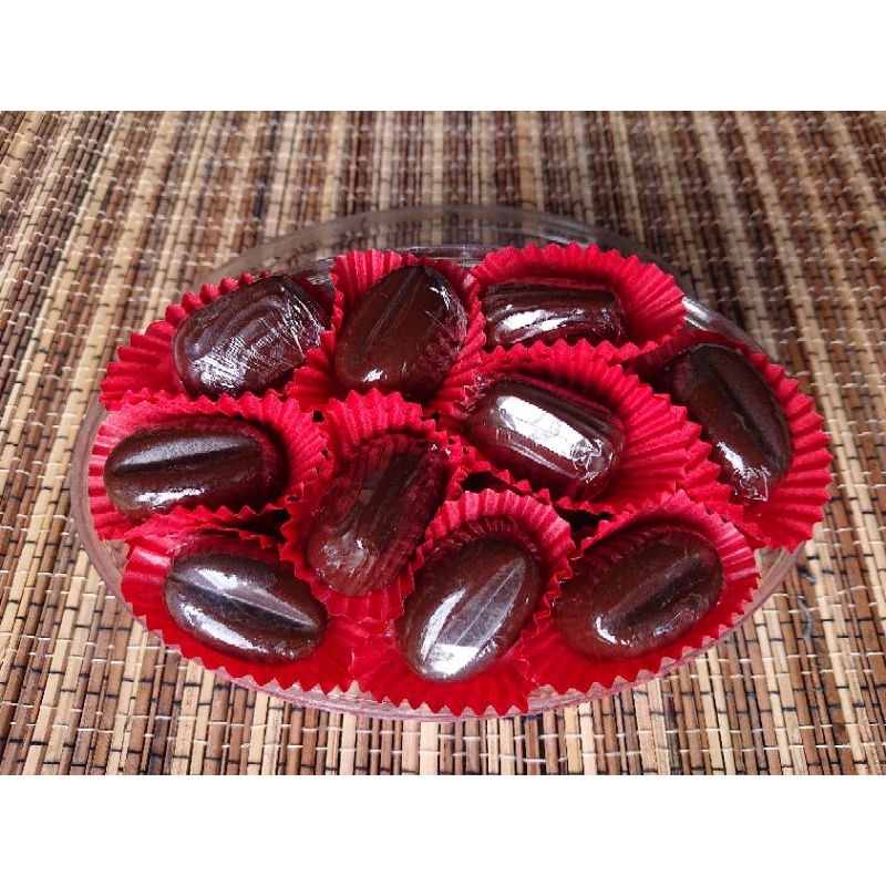 

Cokelat Praline Dark (kemasan toples)