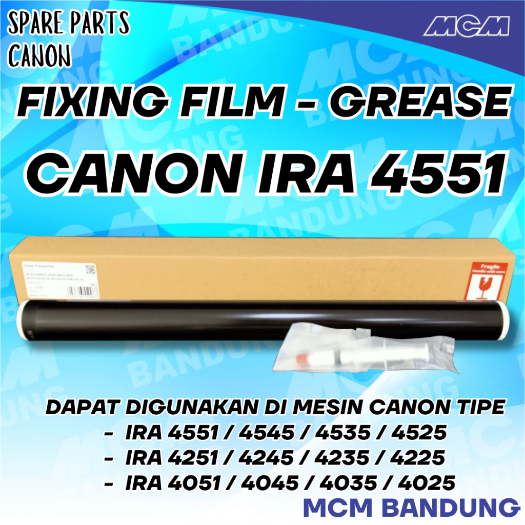 FIXING FILM CANON IRA 4551 4251 4051