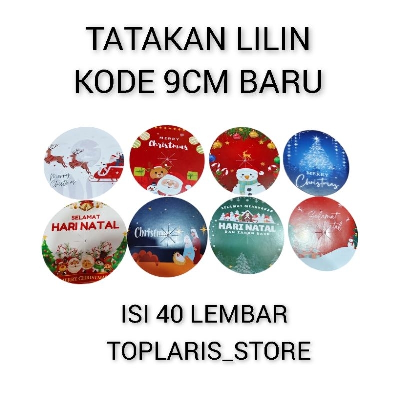 Alas lilin NATAL / TATAKAN LILIN NATAL
