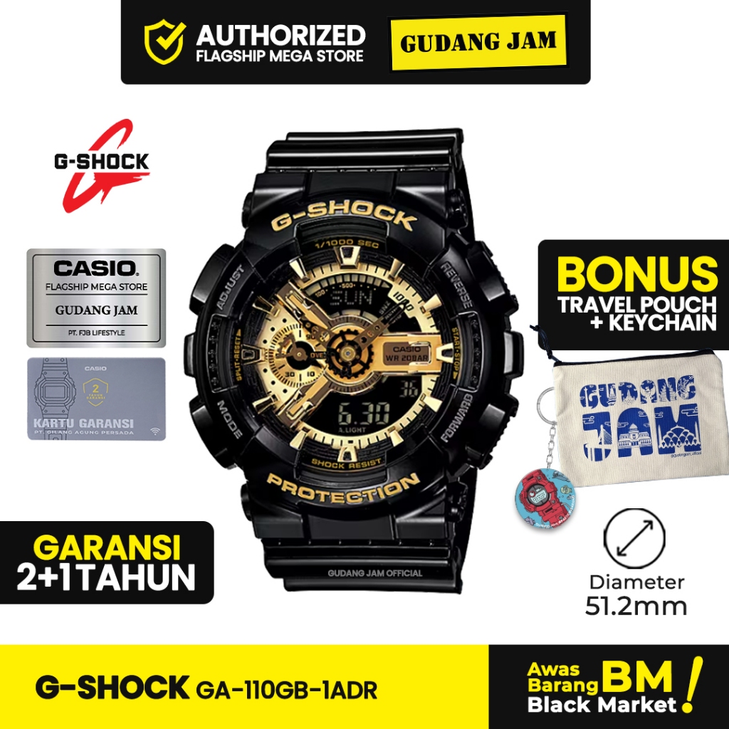 Jam Tangan G-Shock GA-110GB-1ADR GA-110GB GA110GB Garansi 2 Tahun