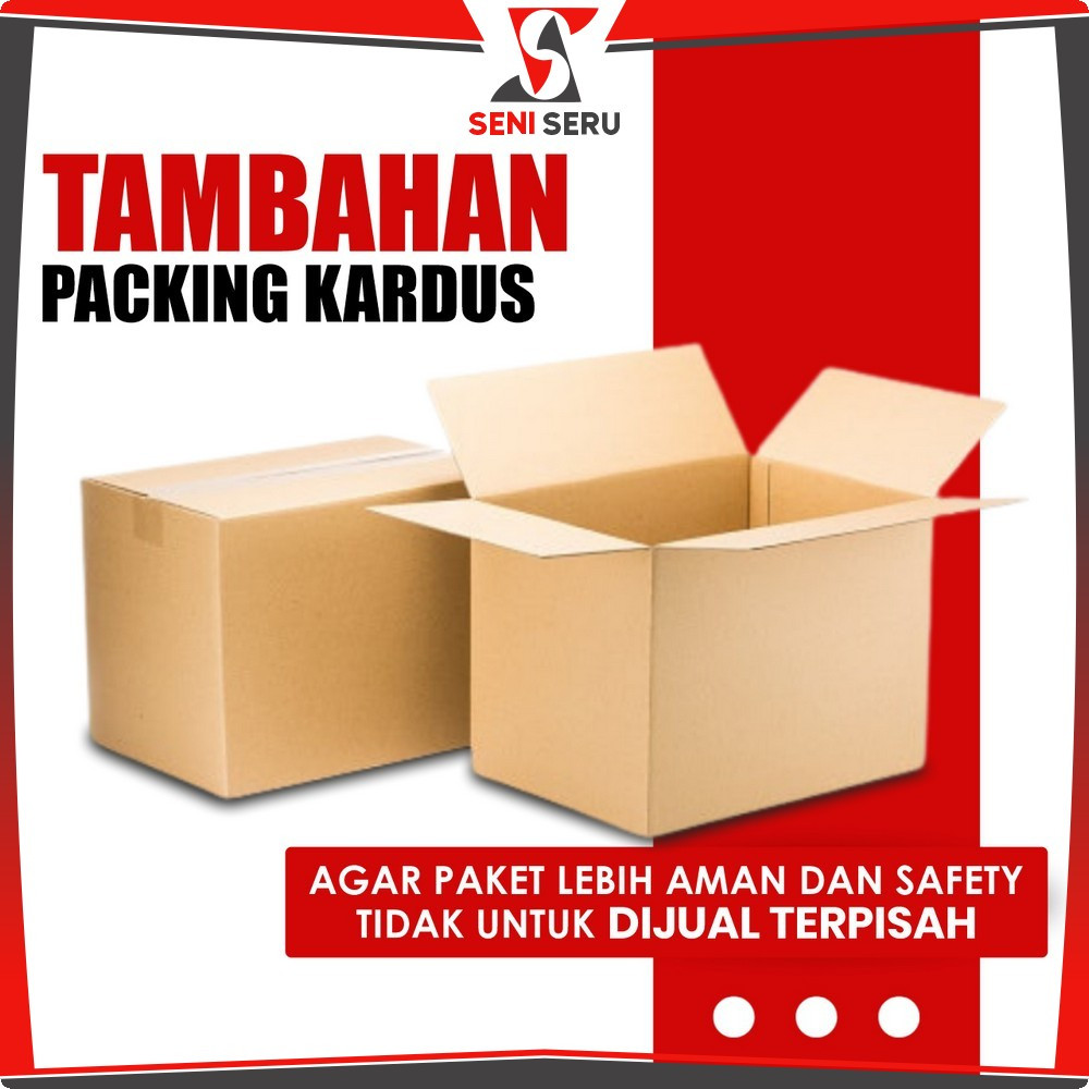 

Kardus Packingan Tambahan Packing Agar Paket Lebih Aman dan Safety