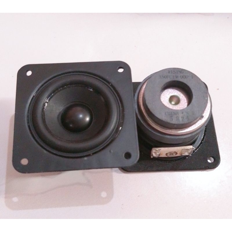 Speaker kotak 2,5 inch 4 ohm 10 watt Speaker pengganti JBL Subwoofer Bass Fullrange kwalitas High qu