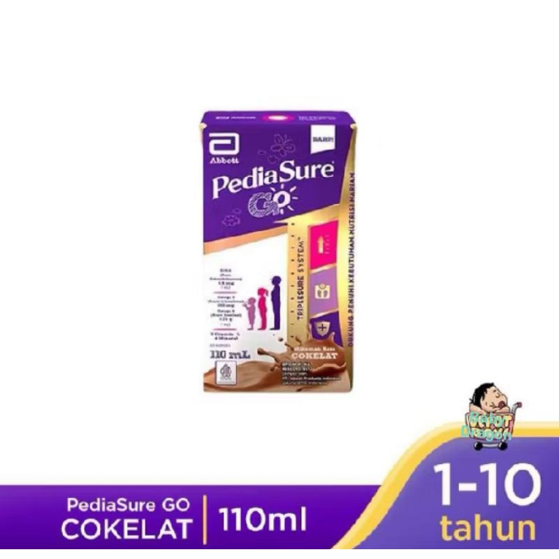 

Pediasure Go Uht Coklat 110 ml