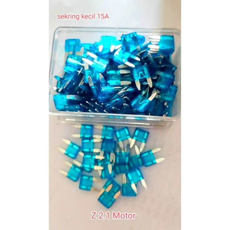 Sekering (10 pc) Sekring Kotak Tancap kecil 15A