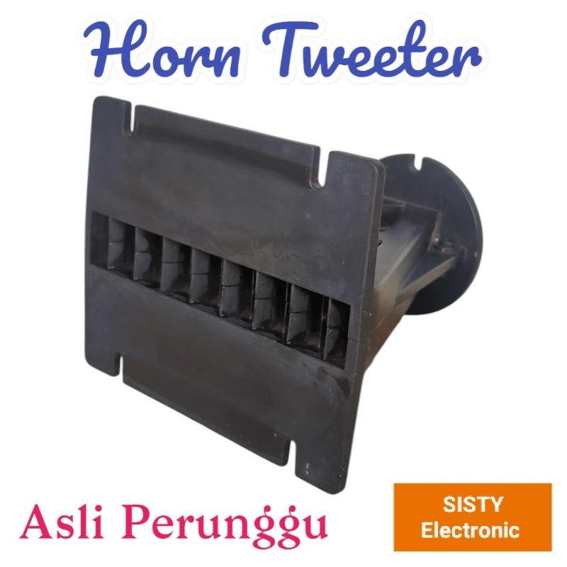 Corong Horn Tweeter Sound System Asli Perunggu