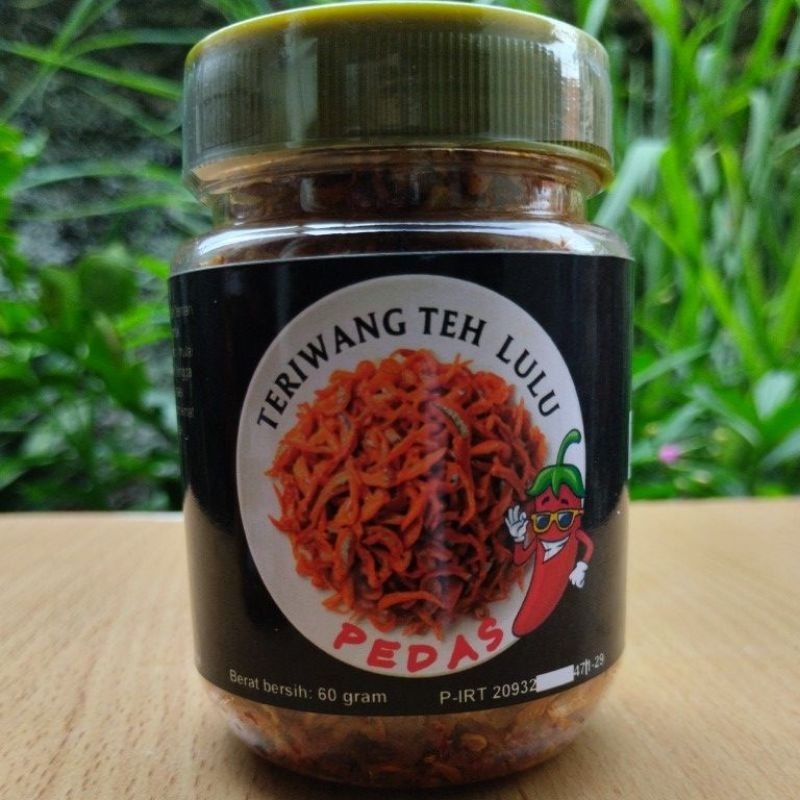 

Teri Bawang Teriwang Teh Lulu 60g Extra Pedas