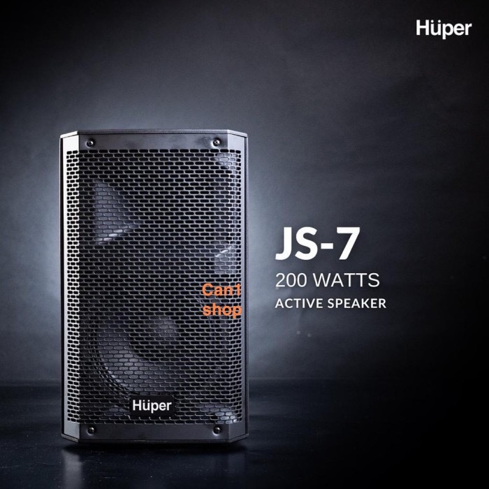 Speaker Aktif 8 Inch HUPER JS-7 / JS7 Original Monitor Speaker SNI