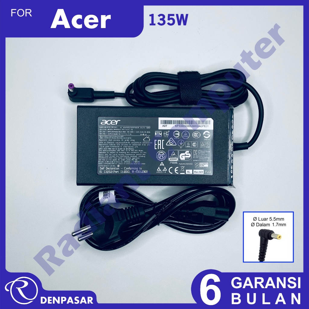 Adaptor Charger Acer Nitro AN515-51 AN515-53 AN515-52