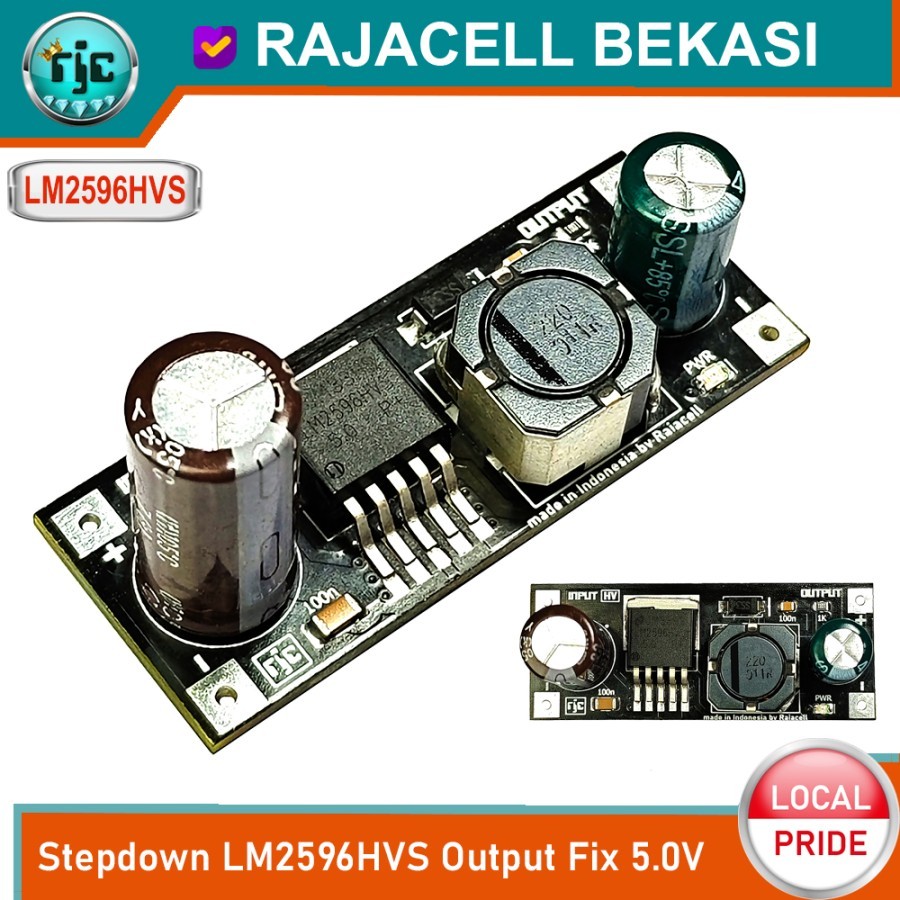 LM2596HVS 5V Fix Output 3A Step Down Buck Converter LM2596HV-5.0 Stepdown High Voltage Input Up to 6