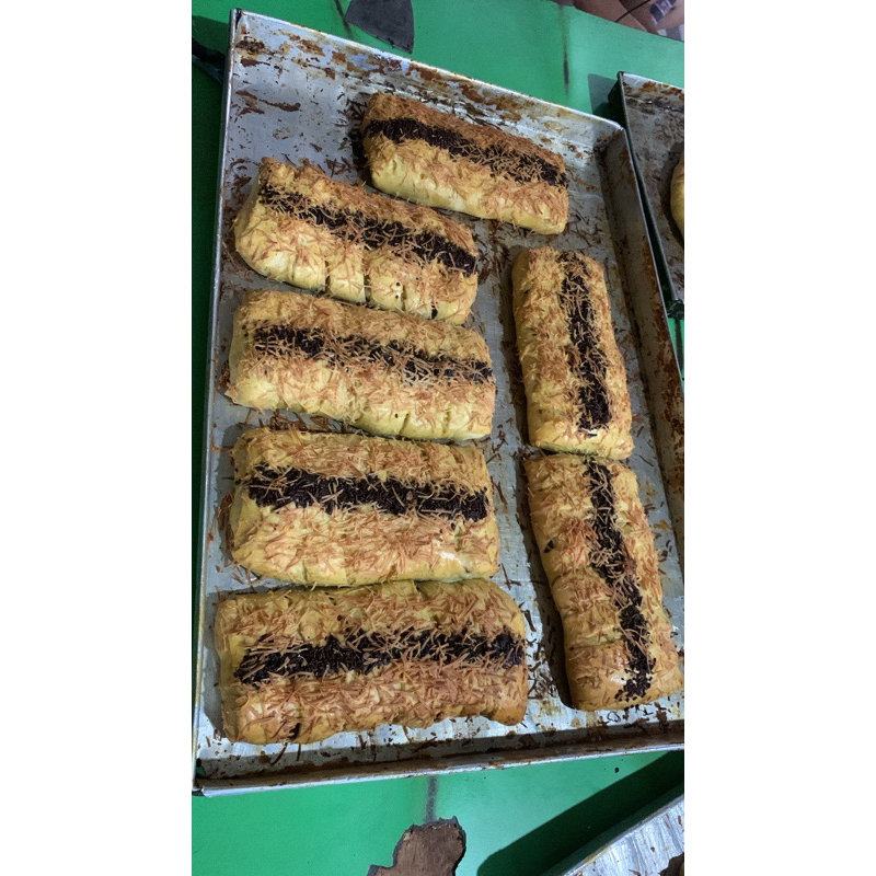 

banana strudel coklat