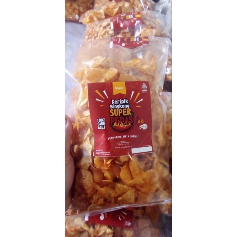 

Keripik Singong Super pedas