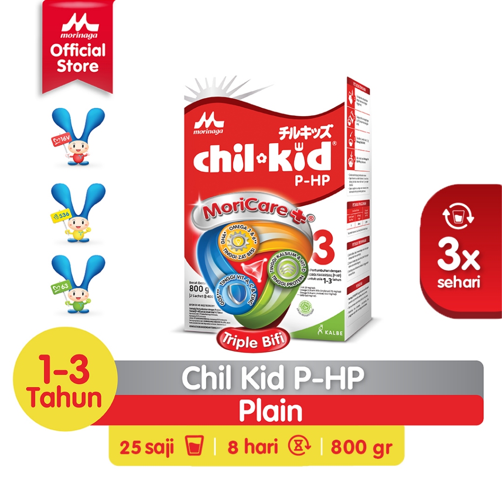 Morinaga Chil Kid PHP Susu Pertumbuhan Anak Usia 1-3 tahun 800g