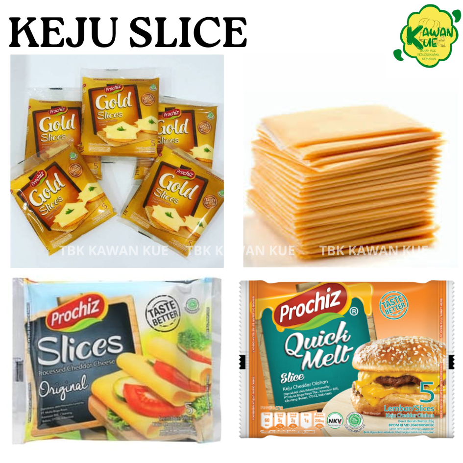 

KEJU SLICE MERK PROCHIZ - SLICE QUICK MELT - SLICE GOLD - SLICE ORIGINAL - KEJU LEMBARAN