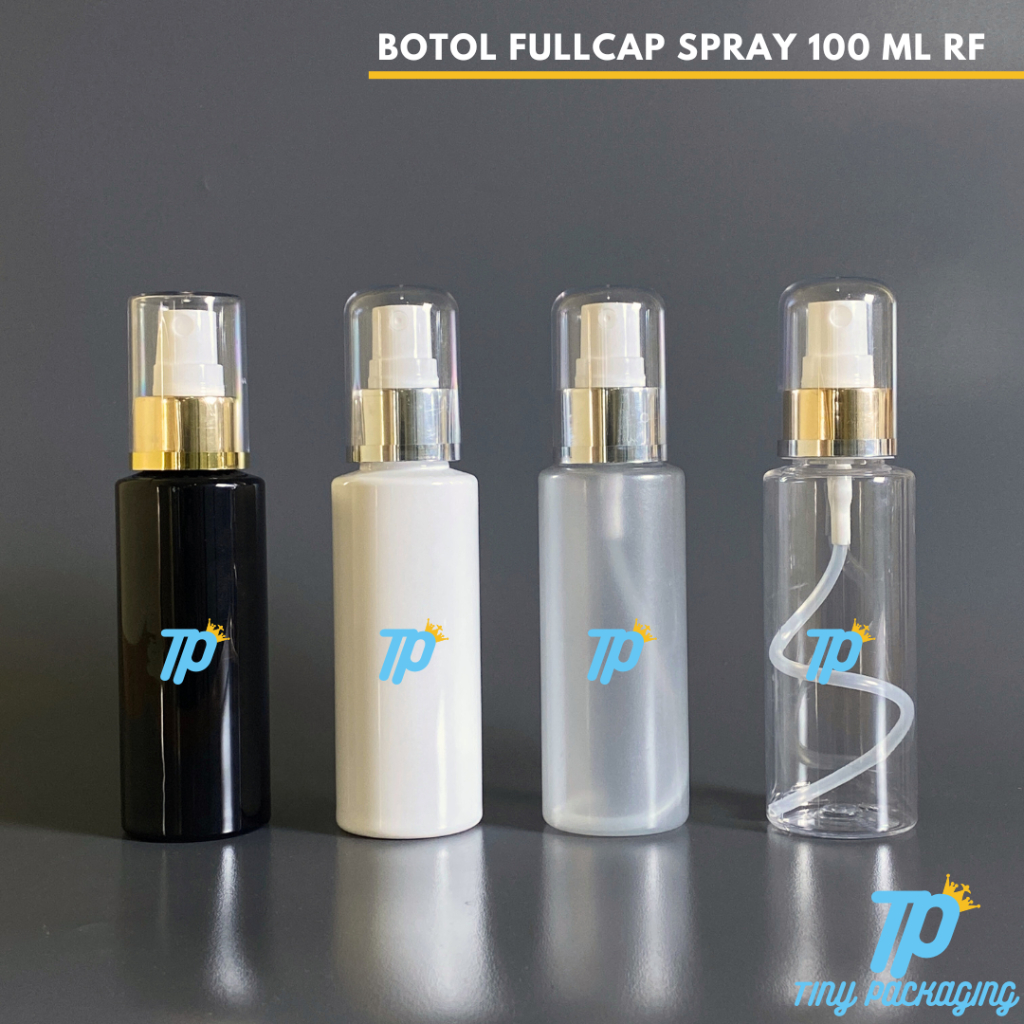 Botol Spray Fullcap 100 ml | Botol 100 ml Fullcap Spray