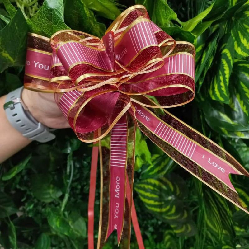 

Pita Serut Motif Tulisan