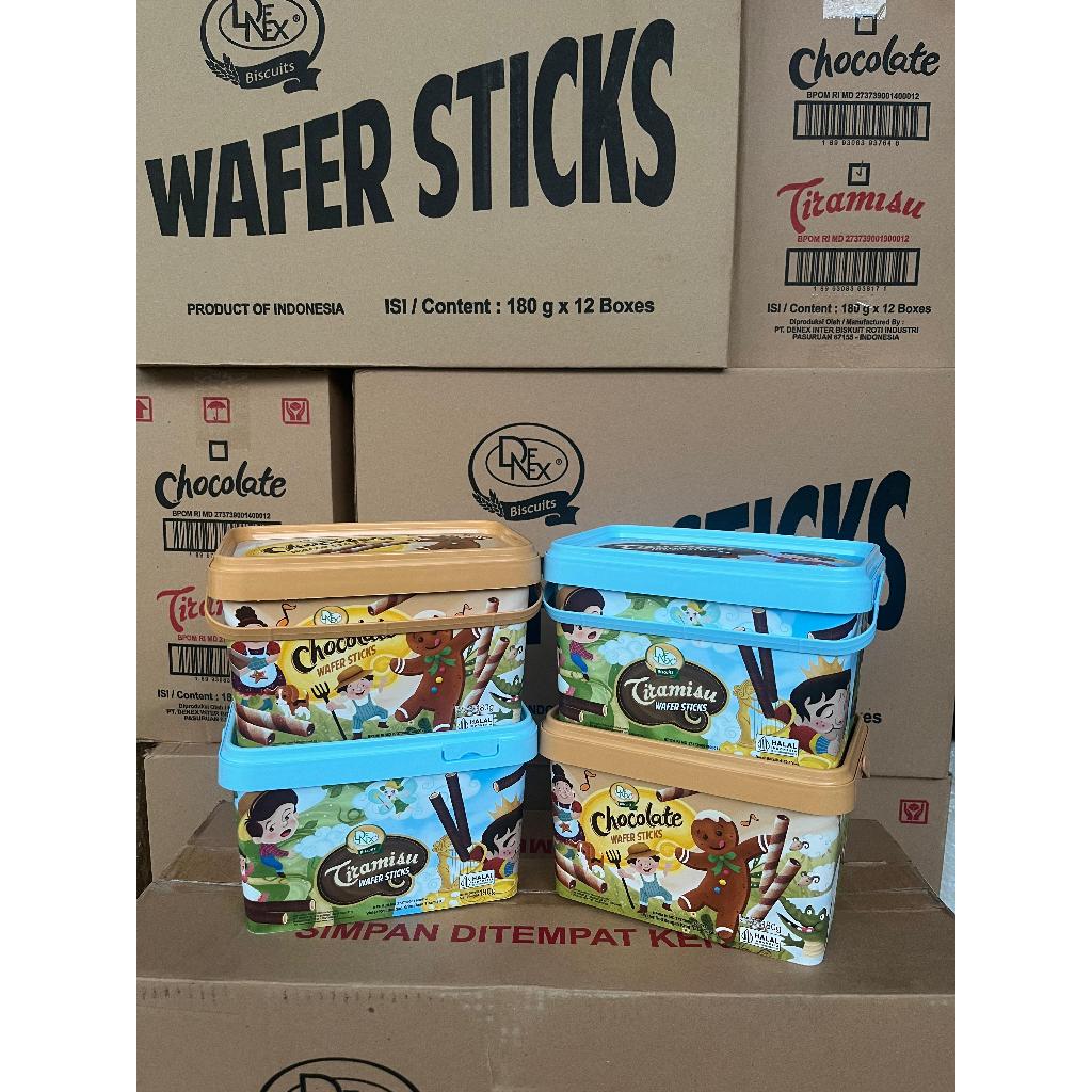 

denex cube wafer roll 180 gram 1 dus isi 12 box