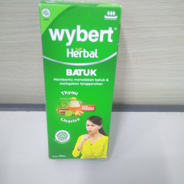 WYBERT SYRUP HERBAL BATUK DEWASA (AMAN UNTUK IBU HAMIL)