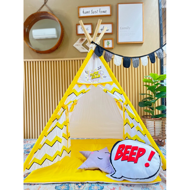 Tenda/Tenda mainan/tenda anak/tenda mainan anak/tendaanakmurah/tent/mainan/mainan anak/YELLOW