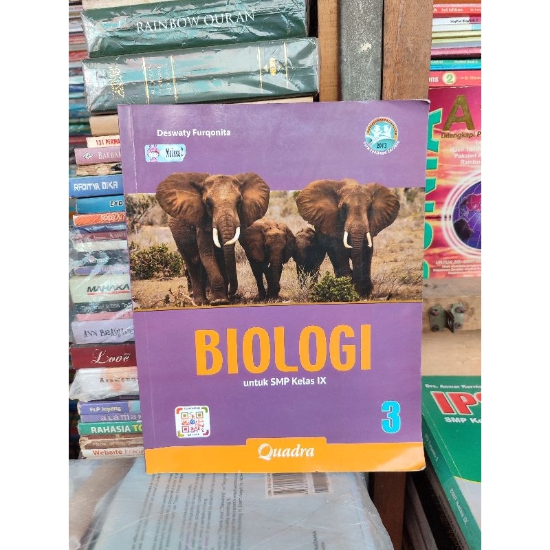 biologi. kelas 3 smp. quadra