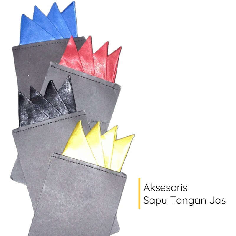 Aksesoris Sapu Tangan Jas instan