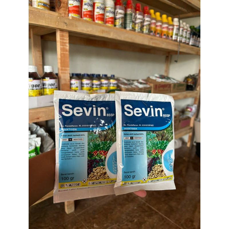 INSEKTISIDA SEVIN 85 SP (100gr) - Racun hama / Obat / Racun pembasmi hama / racun hama kecil & besar