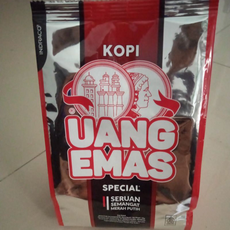 

Kopi Bubuk Uang Emas 350 gram