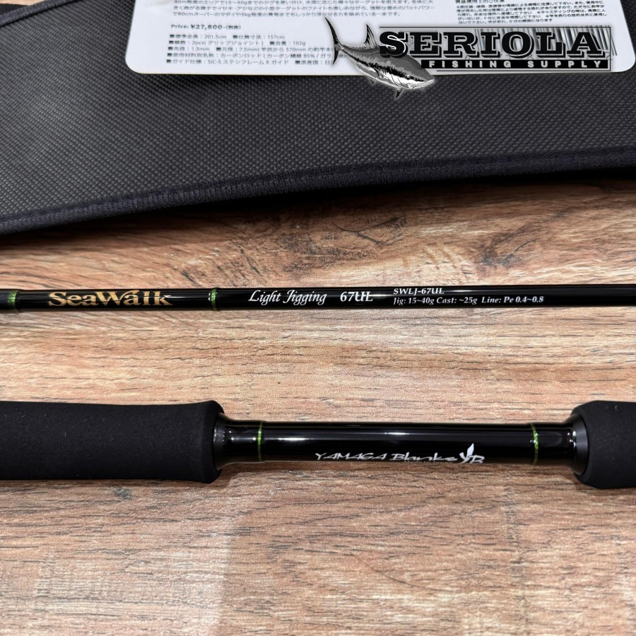 JORAN ROD YAMAGA BLANKS SEAWALK LIGHT JIGGING 67UL MADE IN JAPAN