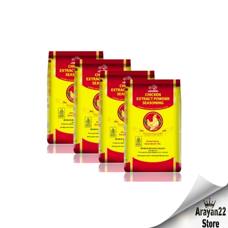 

Chicken Powder Ajinomoto 1kg 4pc