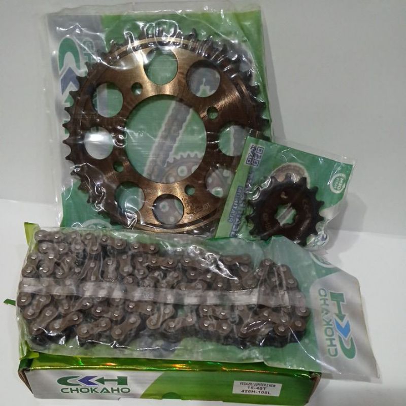 Gir set gear paket Vega ZR Jupiter Z New 15T - 40T
