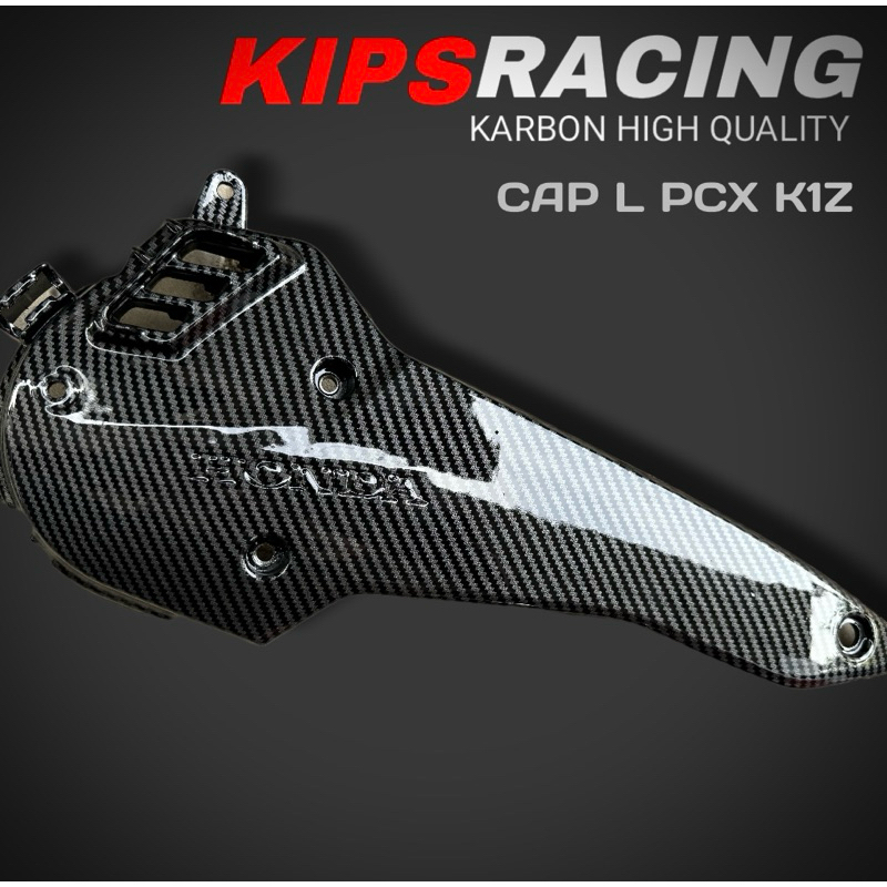 Cap L PCX 160 Carbon Keongan PCX 160 Carbon Cover Duk PCX 160 Carbon / Keongan PCX 160 Carbon /