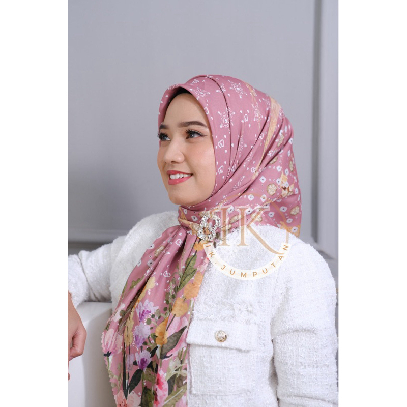 Gardenia Series Jumputan Scarf by Istana Klasik Jumputan Hijab Jumputan Palembang Hijab Jumputan Pal