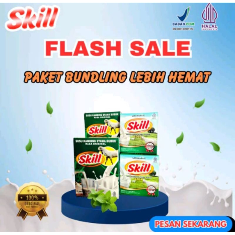 

Susu Etawa Skill Bundling 250gr