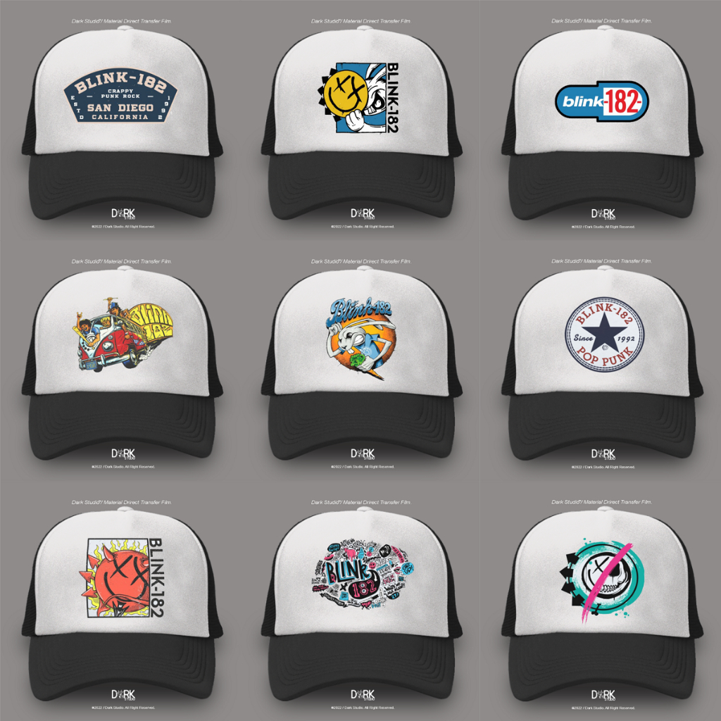 Topi BAND Jaring Distro BLINK 182