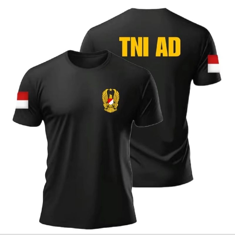 KAOS PASUKAN TNI ADA TULISAN KUNING