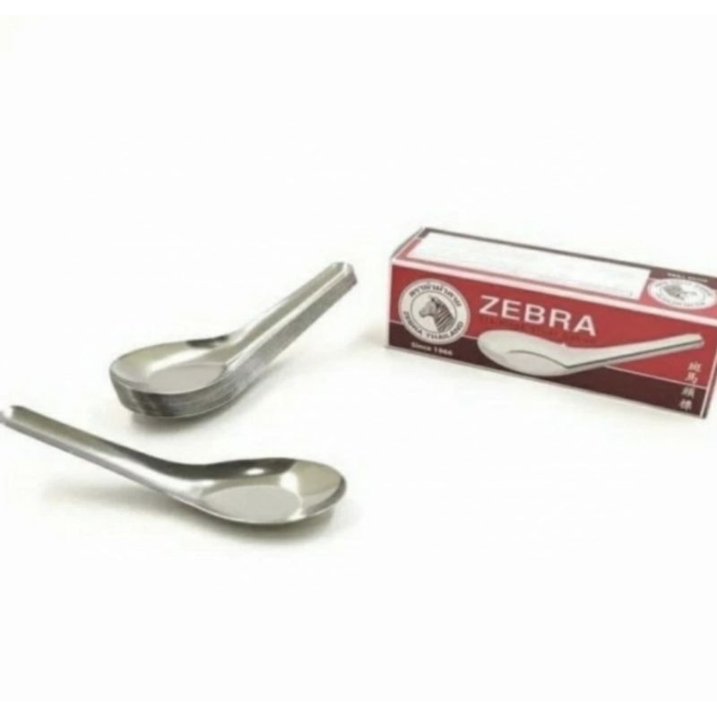Spoon Chinese Zebra / sendok bebek Zebra