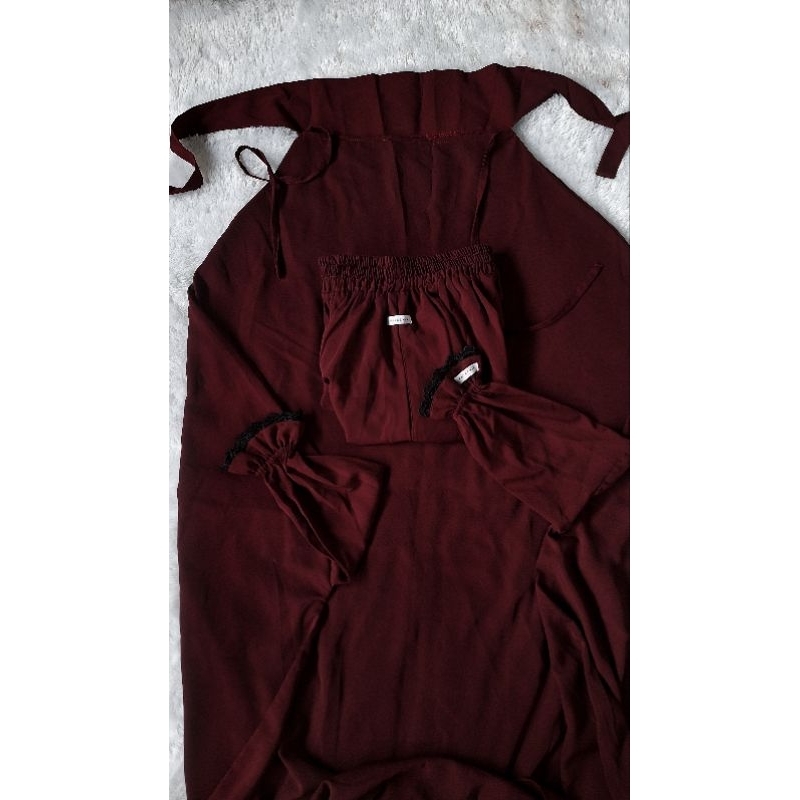 FK lengan panjang + rok by FATEEMAH