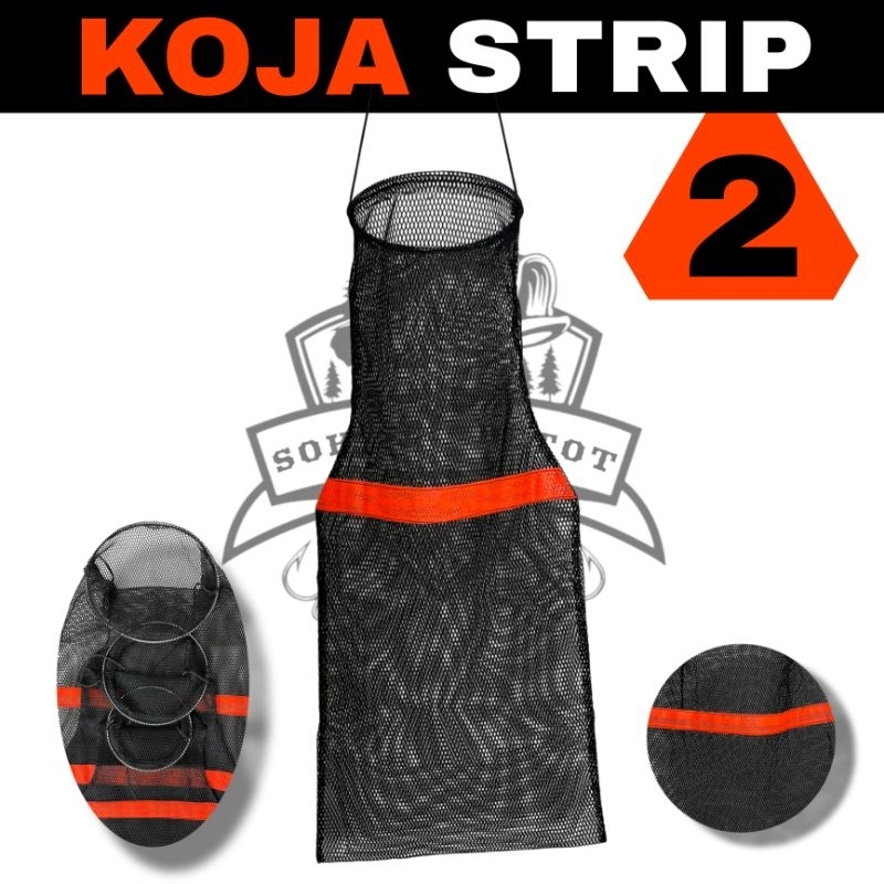 Koja strip No 2 - Koja ikan kecil dan besar - Koja ikan wader - Koja strip oraange - Koja ikan mas