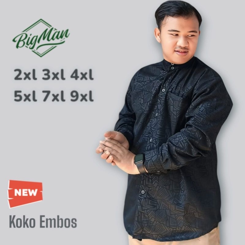 BEST SELLER BAJU KOKO SULTAN EMBOS JUMBO XXL XXXL KOKO SULTAN BIG SIZE 9XL 7XL