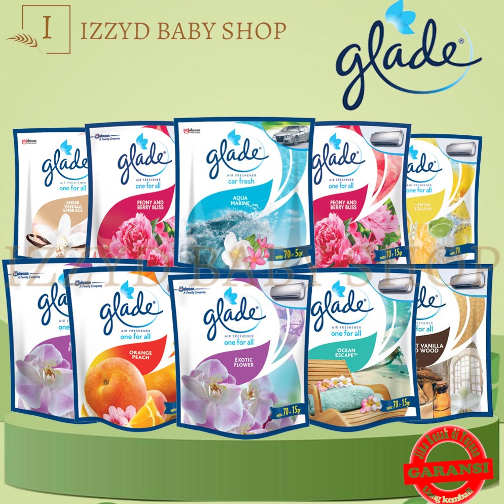 Ready Now Glade refill gantung one for all pewangi mobil dan ruangan