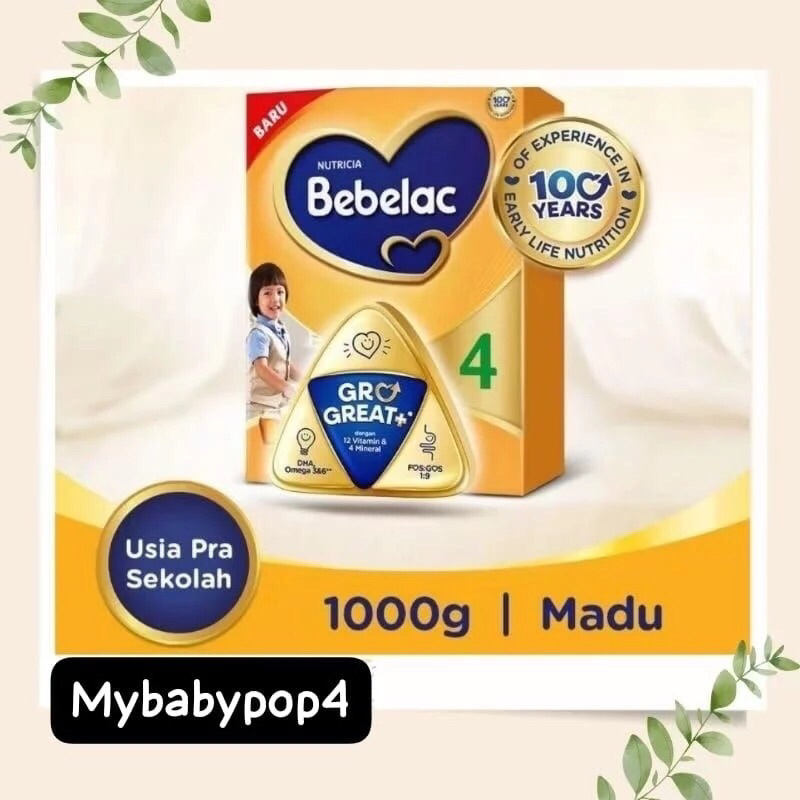 

BEBELAC 4 MADU VANILA 1000gr