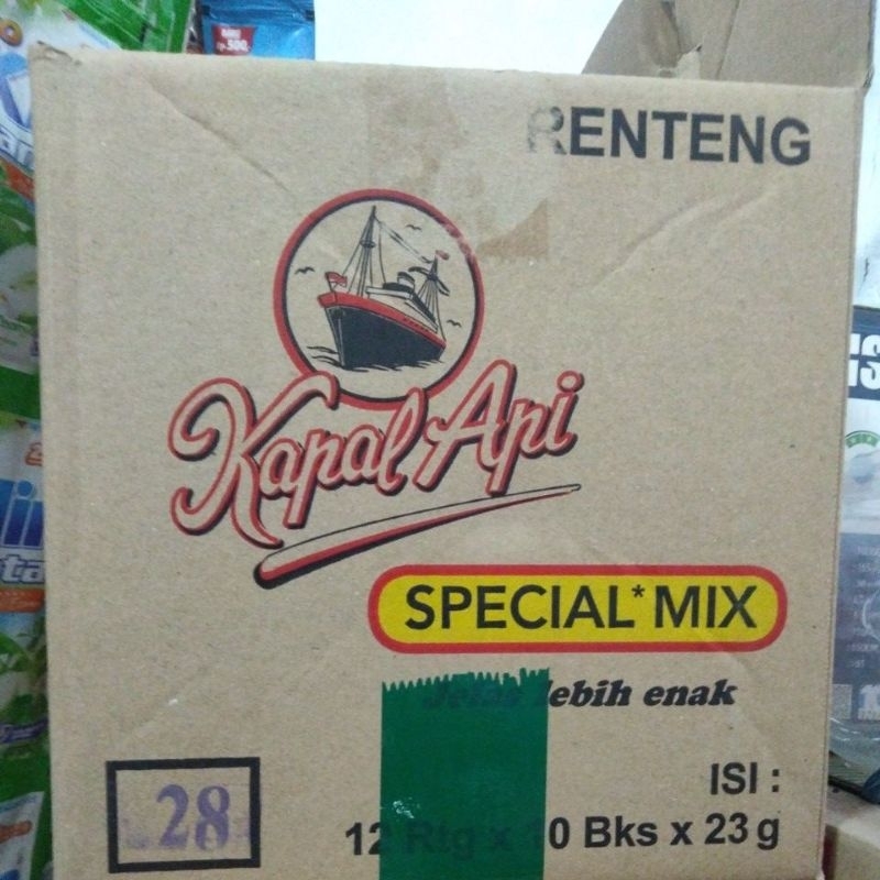 

Kapal Api Special Mix 12rtg x 10bkg x 23g