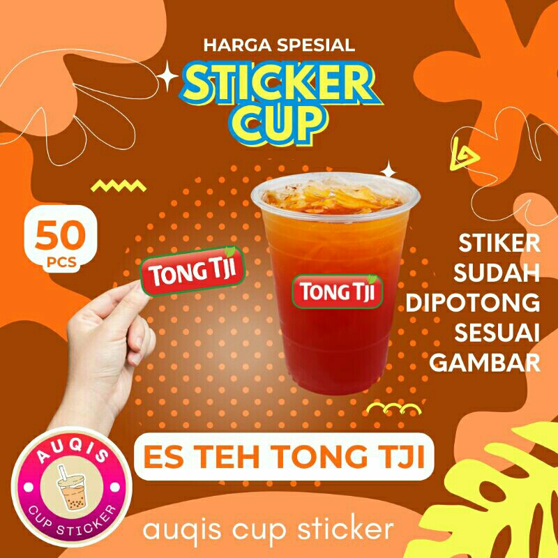 

Stiker Cup Teh Tong Tji