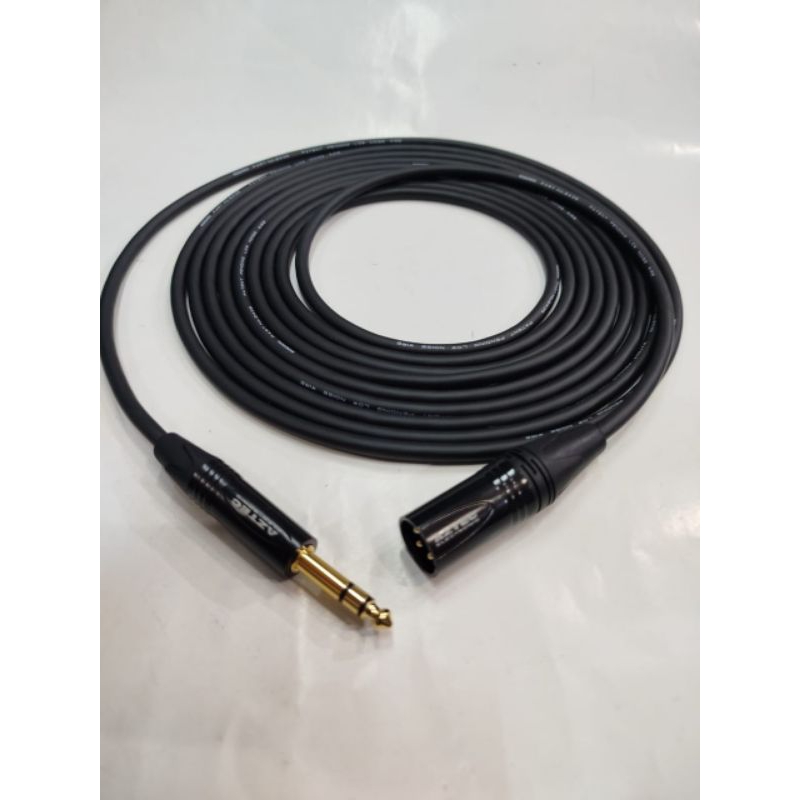 Kabel trs to xlr male 1 meter Mogami 2435 Japan Original